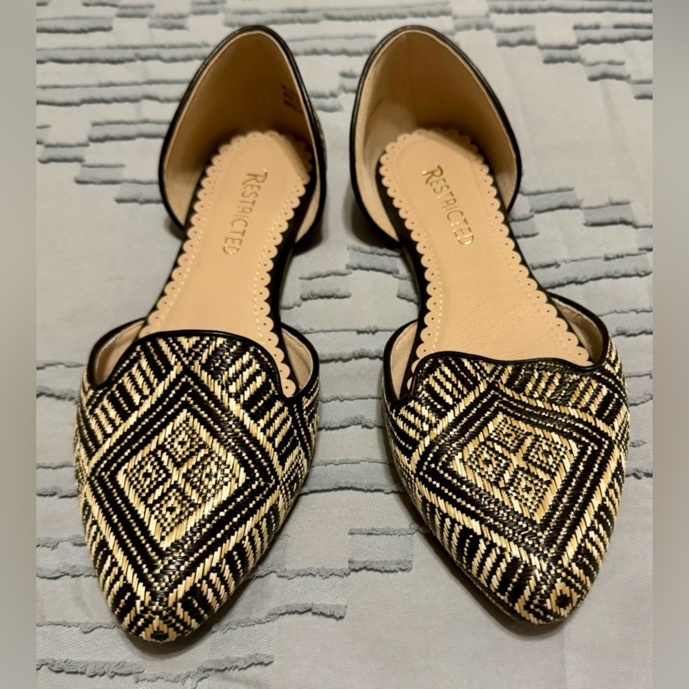 Restricted Women’s D’Orsay Flats Size 8